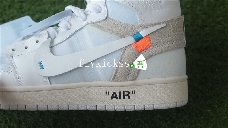 Off White x Nike Air Jordan 1 White GS